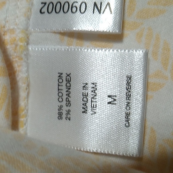 7th Avenue New York & Company Half Button Pull Over Blouse Sz.M - Picture 10 of 12